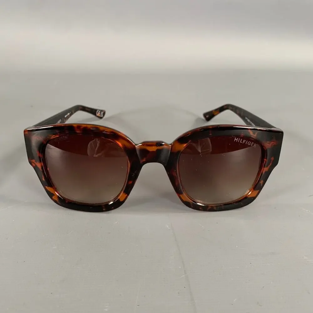TOMMY HILFIGER Brown Tortoise Sunglasses